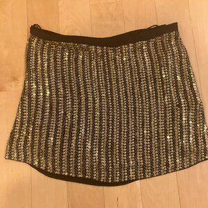 Beaded mini skirt size 0